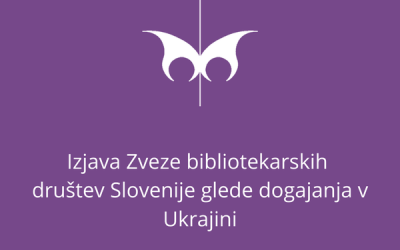Solidarity with Ukraine / Solidarnost z Ukrajino, Slovenian Library Association