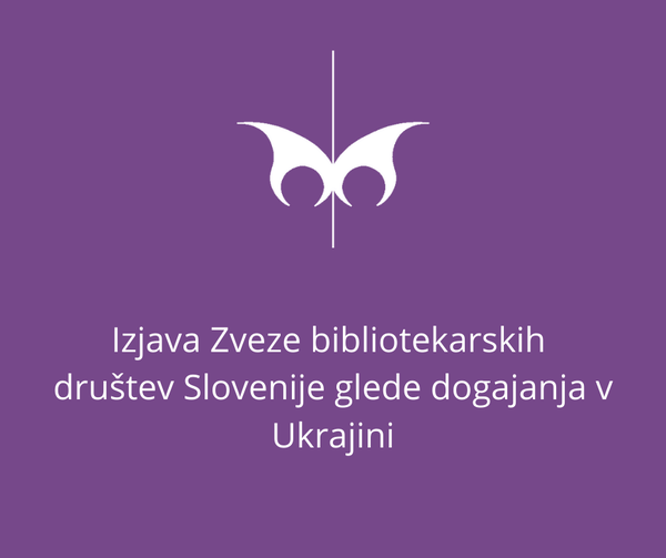 Solidarity with Ukraine / Solidarnost z Ukrajino, Slovenian Library Association